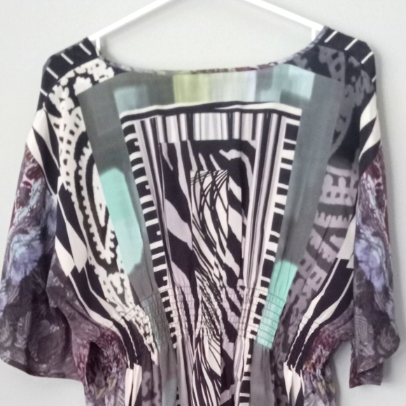 Guess Black/White Light Summer Dress - Picture 2 of 3